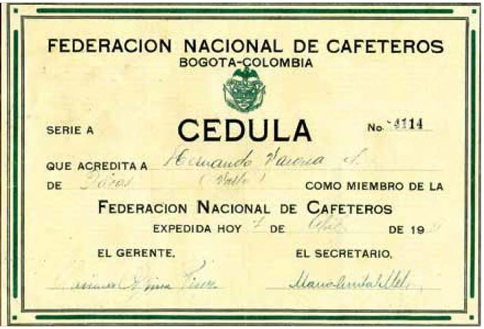 Coffee Card: This means of union identification is born, so that coffee growers access various services and participate democratically to choose and be elected in the Coffee Elections.